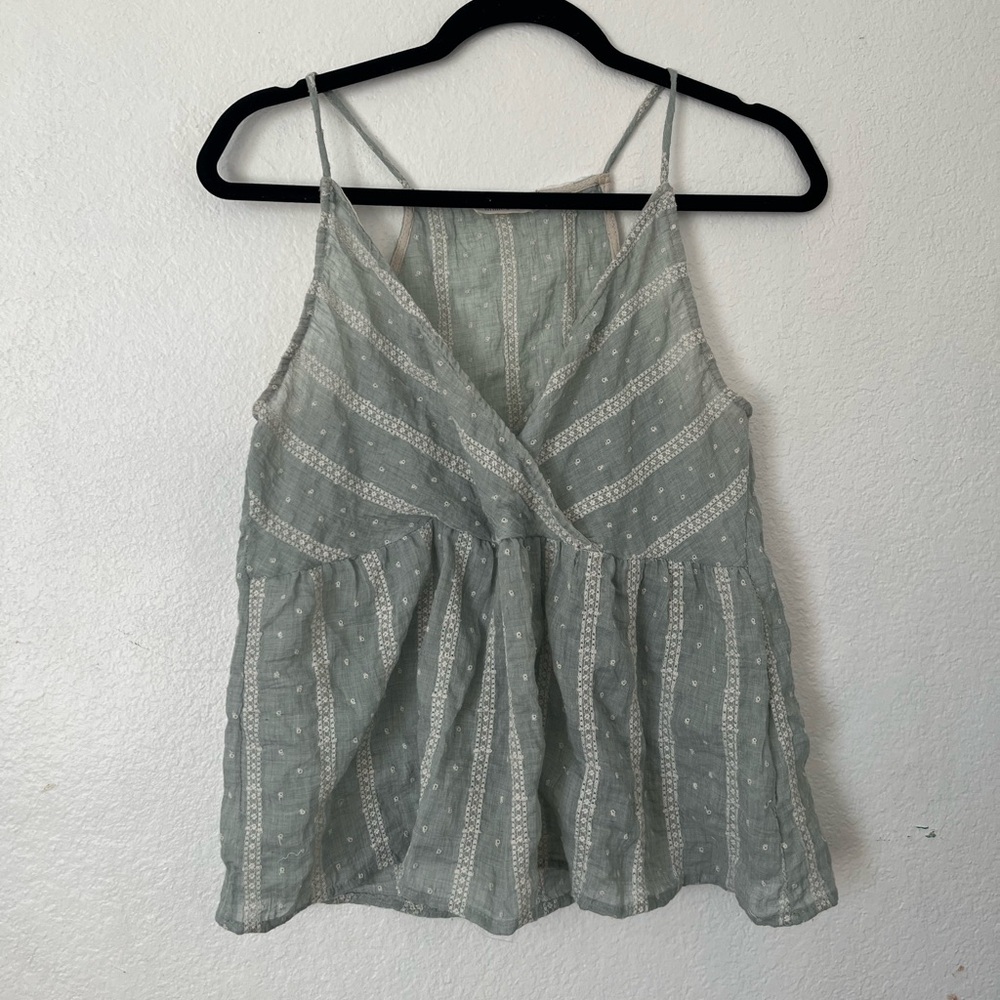 Elegant Green Women's Top